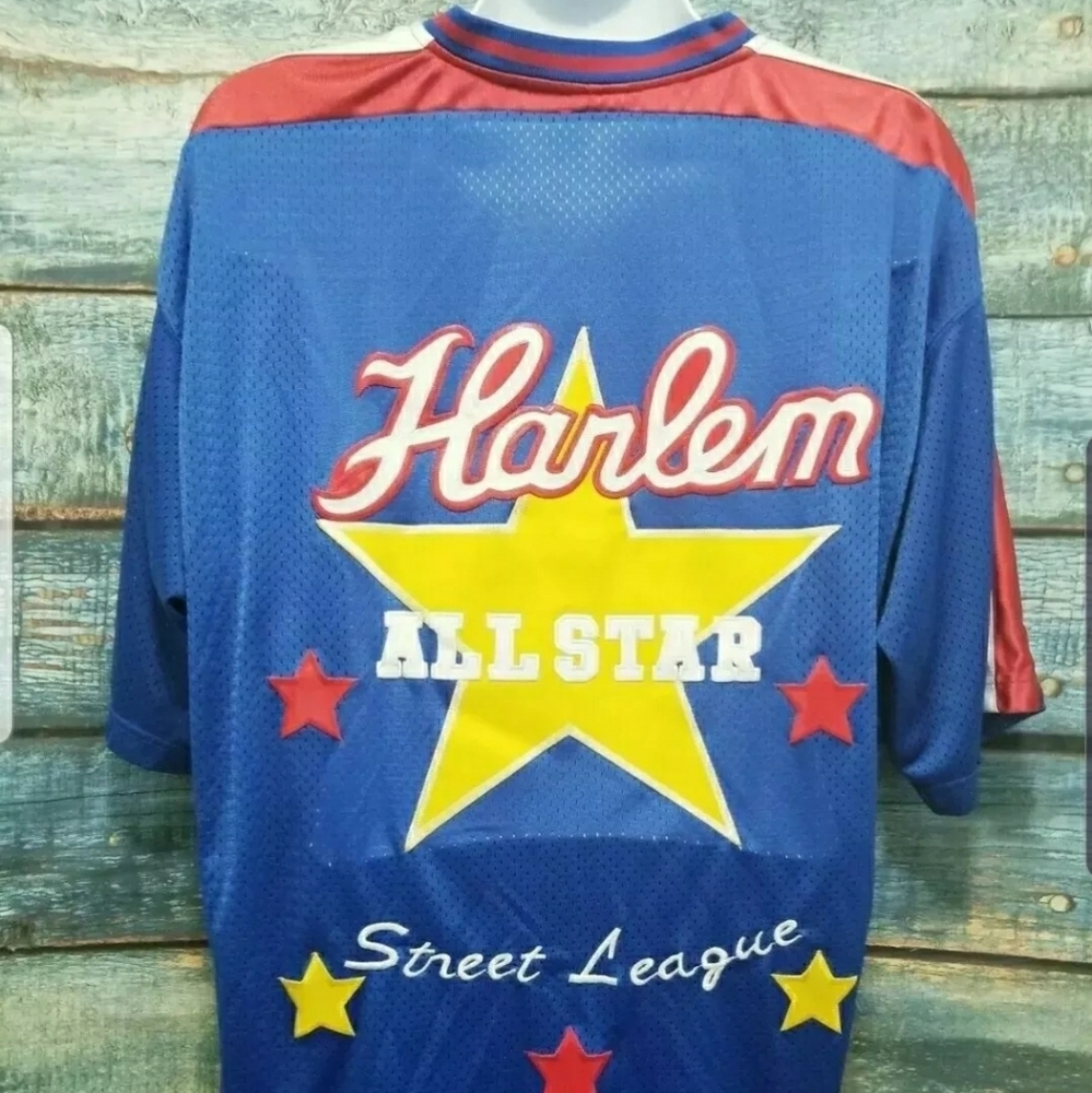 Harlem All Star Street League 1996 Blue Jersey XL